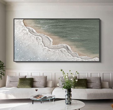  blé - Vague de sable 18 plage art décoration murale bord de mer